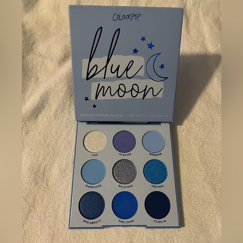 Colourpop: Blue Moon Eyeshadow Palette